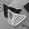 Slip Masculino de Malla Transparente Transpirable Cintura Baja