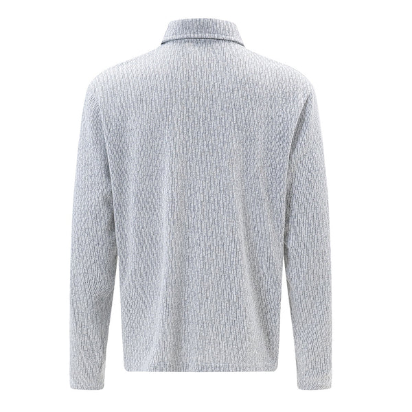 Polo Manga Larga Tejido para Hombre - Ideal para Primavera y Otoño