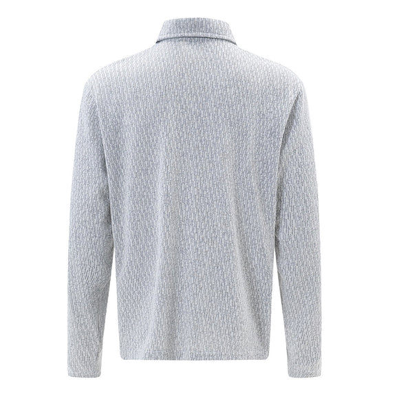 Polo Manga Larga Tejido para Hombre - Ideal para Primavera y Otoño