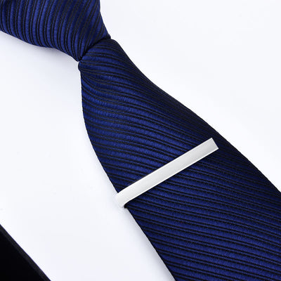 Clip para Corbata Elegante Oro y Plata para Hombre - Image 13