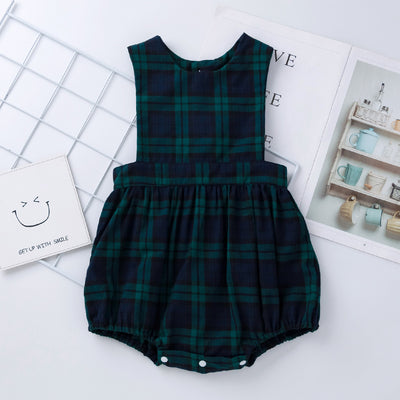Conjunto de Pijama Escalador a Cuadros para Bebé - Image 10