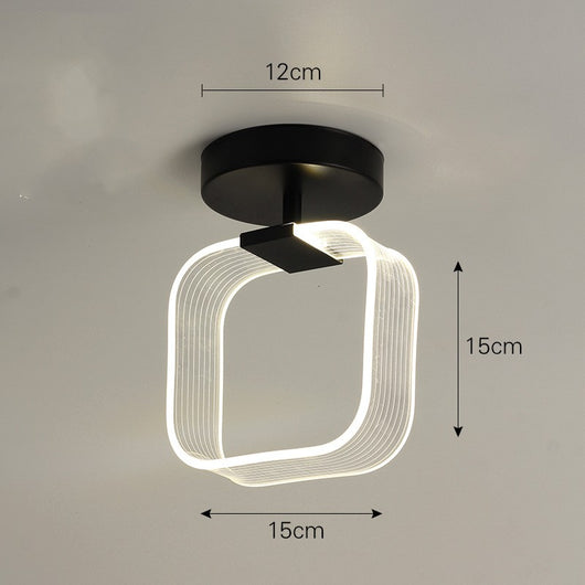 Lámpara de Techo Minimalista Luxury con Guía de Línea para Porche - Image 14
