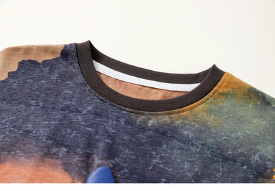 Playera Infantil Tie-dye con Estampado de Burbujas - Image 4