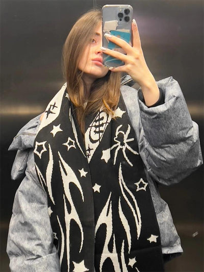 Chal de Imitación Cashmere para Mujer - Abrigo Cálido Otoño Invierno - Image 7