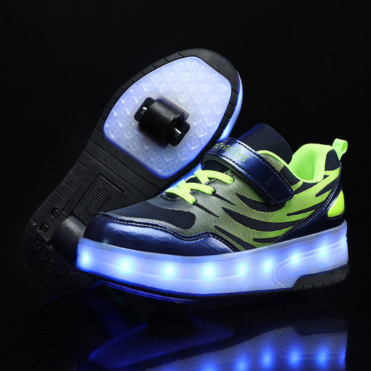 Patines Heelys LED Recargables con Ruedas Luminosas para Niños y Niñas - Image 7