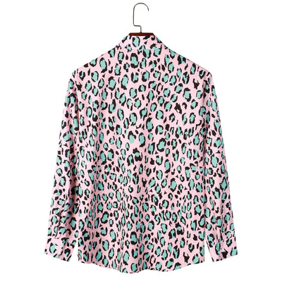 Camisas Estilo Hong Kong con Estampado - Manga Larga Casual para Hombre y Mujer - Image 7