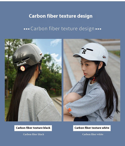 Casco de Ciclismo con Luz de Advertencia Integrada Duck Tongue - Image 21