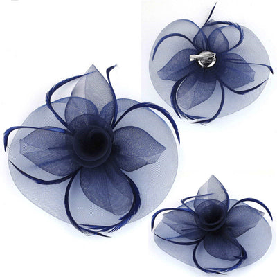 Accesorios para el Cabello con Flores de Malla - Colección Nupcial y Escena - Image 10