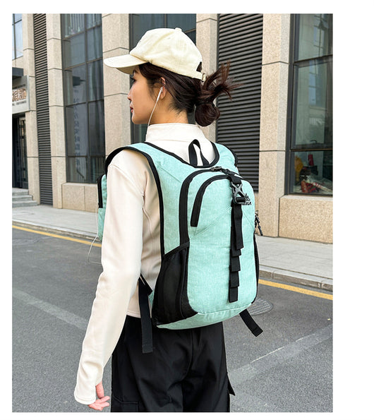 Mochila Casual AZELA Púrpura Ligera, Daypack Multicompartimento con Malla Transpirable - Image 38