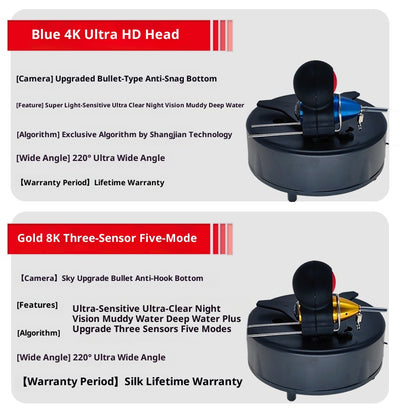 Cámara Submarina HD con Sonda de Pesca - Localizador de Peces Profesional - Image 9