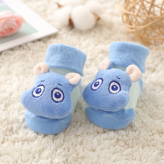 Calcetines Cálidos Antideslizantes para Bebés y Muñecas - Felpa Suave - Image 2