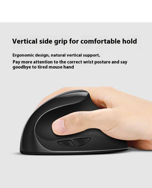 Ratón Inalámbrico Ergonómico Vertical de Tres Generaciones con Carga Inductiva - Image 17