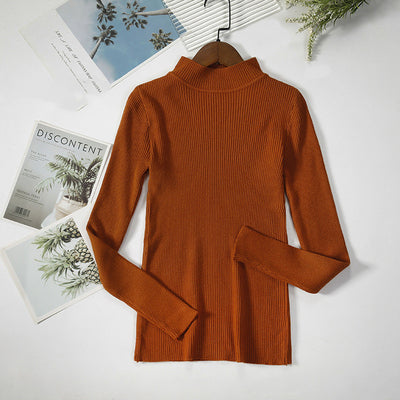 Suéter Cuello Alto Otoño Mujer - Pullover Elegante - Image 6