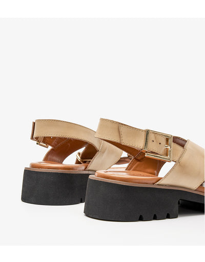 Sandalias Retro con Tacón Grueso y Tiras Cruzadas para Mujer - Image 6