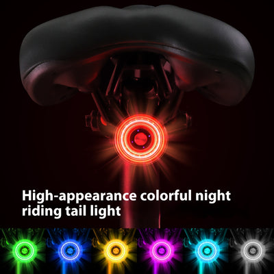 Luz Trasera de Advertencia para Bicicleta de Ruta