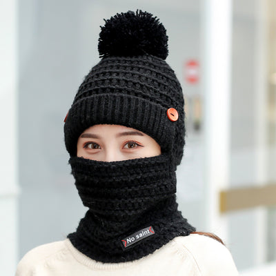 Gorro y Bufanda Térmica de Lana para Ciclismo - Protección Contra el Viento - Image 11
