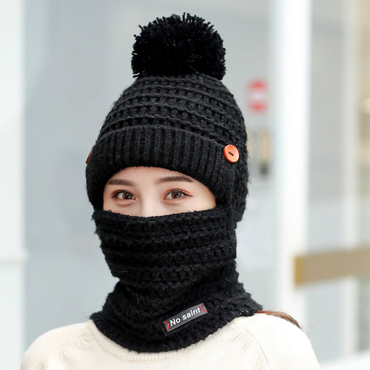 Gorro y Bufanda Térmica de Lana para Ciclismo - Protección Contra el Viento - Image 11