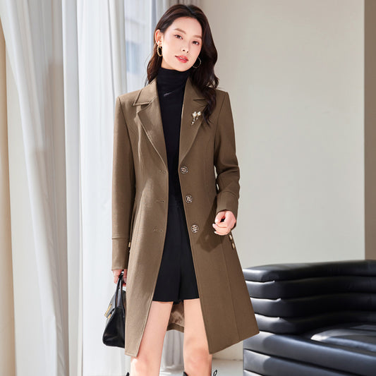 Gabardina Elegante para Mujer - Estilo Clásico y Sofisticado