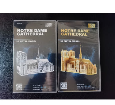 Puzzle Metálico 3D Catedral Notre Dame de París - Image 6
