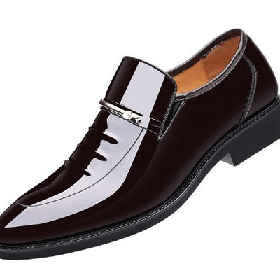 Zapatos de Cuero Charolado Estilo Británico para Hombre - Image 6