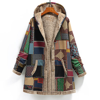 Abrigo de Lana Oversize Talla Grande - Image 6