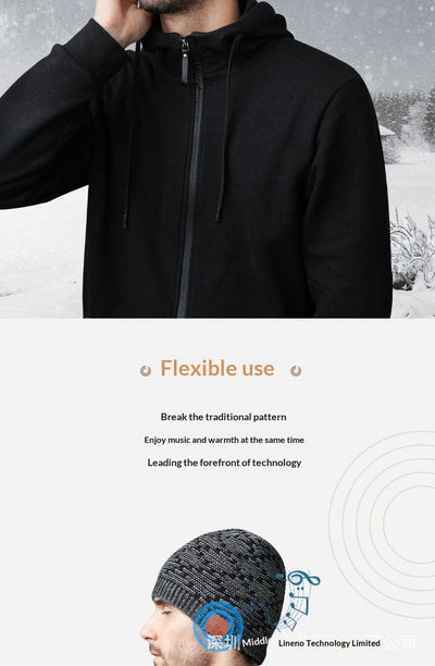 Gorro Tejido con Audífonos Integrados para Música - Image 14
