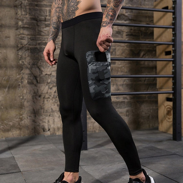 Pantalones Deportivos Camuflaje con Bolsillos Funcionales