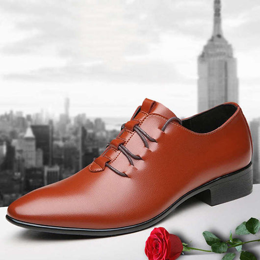 Zapatos de Cuero Transpirables para Hombre - Estilo Ejecutivo Casual - Image 5