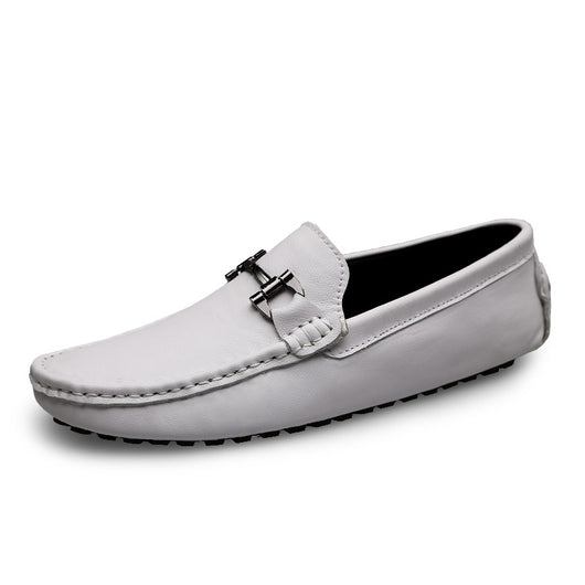 Mocasines de Cuero Genuino para Hombre - Zapatos Casuales de Diseño - Image 2