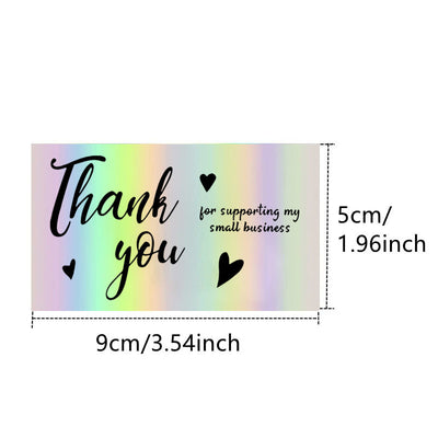 Pack 50 Tarjetas de Felicitación Holográficas Láser para Regalos - Image 15