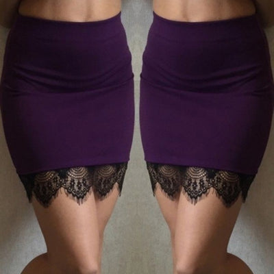Falda Elegante de Encaje con Cierre Rápido - Image 8