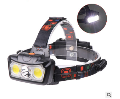 Linterna Frontal LED COB T6 de 3 Lámparas - Visión Ultra Clara - Image 10