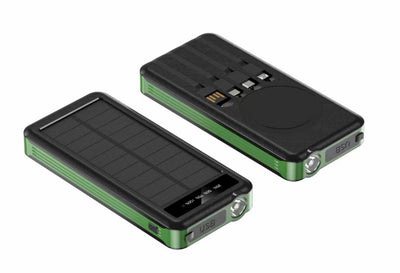 Cargador Solar Portátil Resistente al Agua con Cable - Image 9