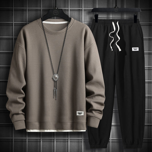 Playera Waffle Texturizada Otoño para Hombre - Image 18
