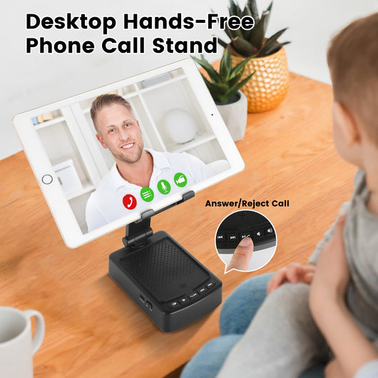 Soporte Plegable para Teléfono con Parlante Inalámbrico, Power Bank y Carga Rápida - Image 5