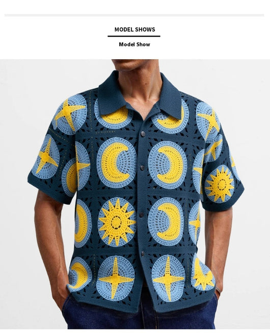 Cardigan de Manga Corta para Hombre - Perfecto para Verano - Image 11