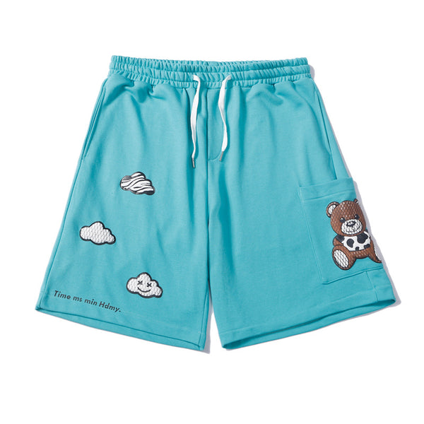 Pantalones Sueltos Estilo Urbano con Estampado para Parejas
