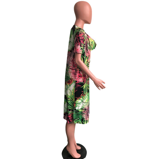 Bikini de Tres Piezas Estampado con Capa - Image 17