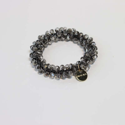 Anillo de Cabello Cristal Perla con Banda Elástica Trenzada - Image 11