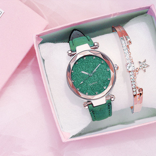 Reloj Pulsera Electrónico para Dama en Caja de Regalo