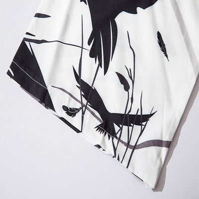 Cardigan Hanfu Estilo Antiguo Tang - Diseño Graffiti Fusión Oriental - Image 3