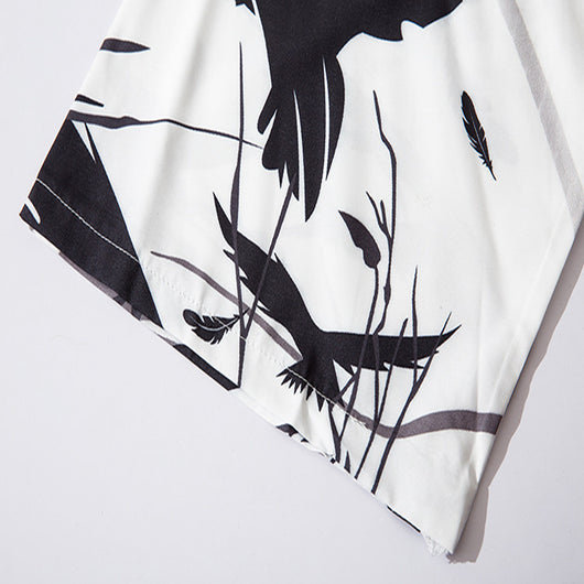 Cardigan Hanfu Estilo Antiguo Tang - Diseño Graffiti Fusión Oriental - Image 3