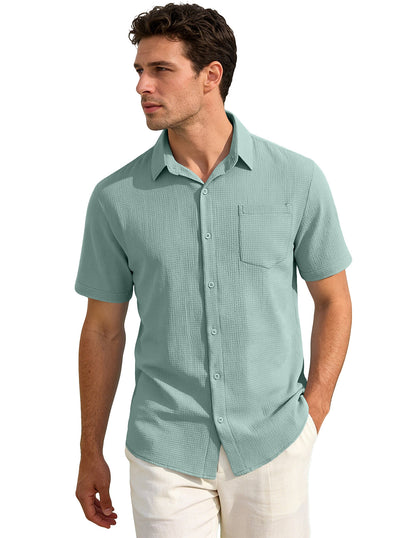 Camisas Business Casual Talla Grande para Hombre - Image 7