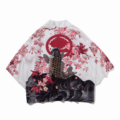 Cardigan Hanfu Estilo Antiguo Tang - Diseño Graffiti Fusión Oriental - Image 13