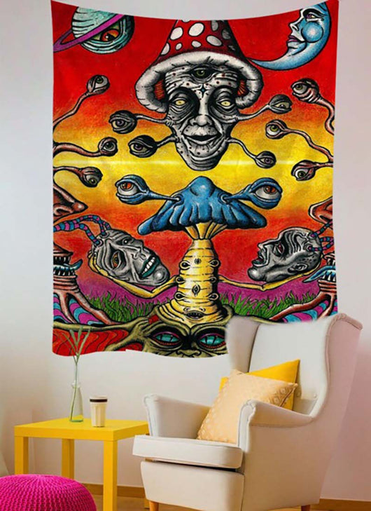 Tapiz Decorativo con Estampado Alien - Tela de Fondo para Pared - Image 25