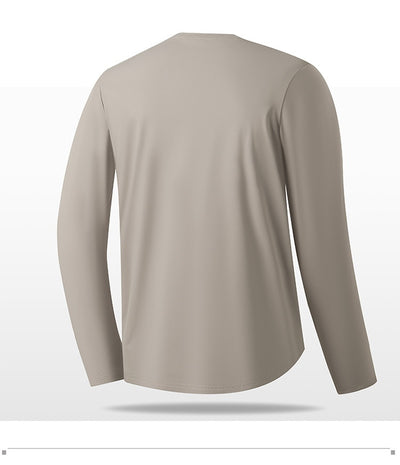 Playera Manga Larga Lisa de Algodón Premium - Image 17