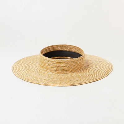 Sombrero de Paja con Ala Ancha Protección Solar - Image 2
