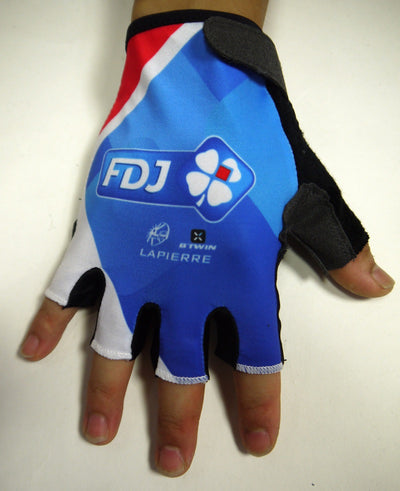 Guantes de Ciclismo FDJ Tour De France Dedos Cortos - Image 7
