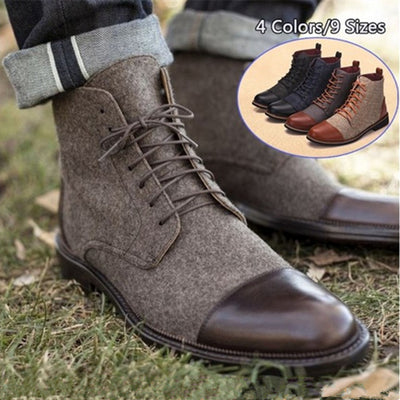 Botas de Cuero para Hombre Talla Grande - Zapatos Premium - Image 7