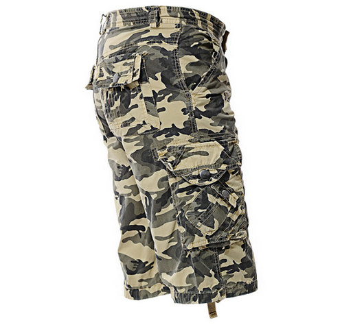 Shorts de Trabajo Holgados con Estampado Camuflaje - Image 12